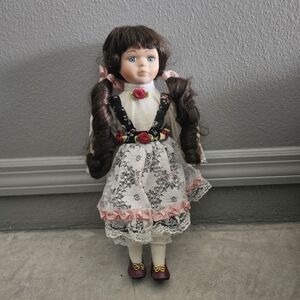 Vintage Porcelain Doll